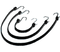 Rubber Tie Downs - 1" - S Hook / 647 Series