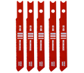 2-3/4" 24TPI U-Shank Metal High Speed Steel Jig Saw Blades 5PK