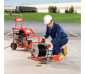 KJ-3100 Jetter with Pulse – H-111 and H-112 1⁄4" NPT Nozzles – H-38 Hose Reel with 200' x 3⁄8" (61 m x 10 mm) ID Jet Hose – 50' 