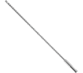 Rotary Hammer Drill Bits - 1/4" SDS Plus / HCFC2 Series *BULLDOG XTREME