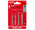 4pc. Glass and Tile Bit Set