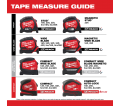 25Ft Compact Magnetic Tape Measure