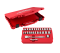 29pc 3/8" Drive Metric & SAE Ratchet and Socket Set with FOUR FLAT™ SIDES