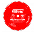 7-1/4" Thin Metal Saw Blade - 70 Tooth