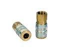 1/4" x 3/8" M Style FEMALE NPT INDUSTRIAL INTERCHANGE COUPLER