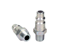 3/8" x 3/8" H Style Nipple, MPT, Industrial Interchange