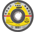 A 46 N cutting-off wheels, 5 x 3/32 x 7/8 Inch depressed centre