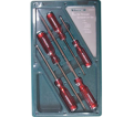 SET 5PC SCREWDRIVER THRU