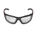 Clear High Performance Safety Glasses with Gasket