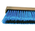 24" - Synthetic Fiber Fine & Coarse Push Broom / Blue Boy